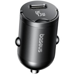 Автомобильное зарядное устройство Baseus PrimeTrip VP2 45W + кабель Type-C to Type-C (C02068) - Black
