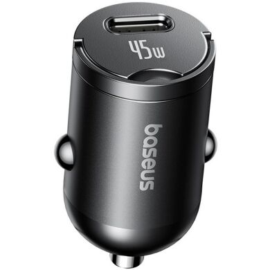 Автомобильное зарядное устройство Baseus PrimeTrip VP2 45W + кабель Type-C to Type-C (C02068) - Black