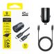 Автомобильное зарядное устройство Baseus PrimeTrip VP2 45W + кабель Type-C to Type-C (C02068) - Black. Фото 3 из 12