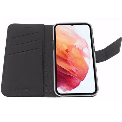 Чехол Celly Wallet Case для Samsung Galaxy S23 Ultra (S918) WALLY1033 - Black