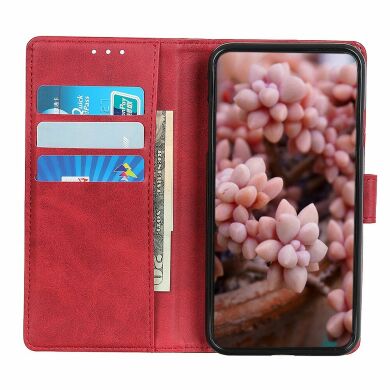 Чехол Deexe Classic Wallet для Samsung Galaxy A31 (A315) - Red