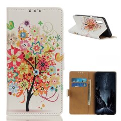 Чехол Deexe Life Style Wallet для Samsung Galaxy A02 (A022) - Colorful Tree