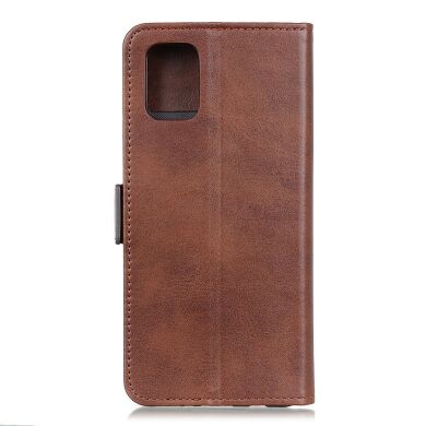 Чохол Deexe Retro Wallet для Samsung Galaxy M51 (M515) - Brown