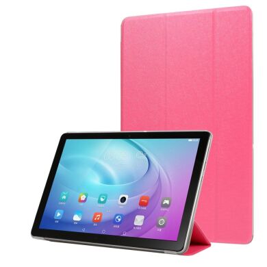 Чохол Deexe Silk Texture для Samsung Galaxy Tab A7 10.4 (2020) - Rose