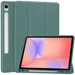 Чохол Deexe Smart Case для Samsung Galaxy Tab S10 Lite (X400/X406) - Blackish Green