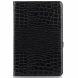 Чехол для Deexe Crocodile Style для Samsung Galaxy Tab S6 lite / S6 Lite (2022/2024) - Black. Фото 1 из 9