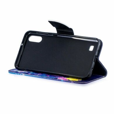 Чохол-книжка Deexe Color Wallet для Samsung Galaxy A10 (A105) - Roses and Butterflies