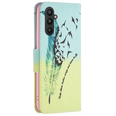 Чохол-книжка Deexe Color Wallet для Samsung Galaxy A24 (A245) - Feather