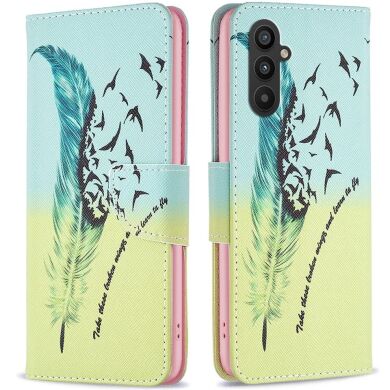 Чохол-книжка Deexe Color Wallet для Samsung Galaxy A24 (A245) - Feather