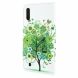 Чехол-книжка Deexe Color Wallet для Samsung Galaxy M10 (M105) - Green Flower Tree. Фото 5 из 5