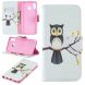 Чехол-книжка Deexe Color Wallet для Samsung Galaxy M20 (M205) - Owl on the Branch