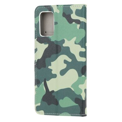 Чохол-книжка Deexe Color Wallet для Samsung Galaxy S20 FE (G780) - Camouflage