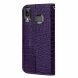 Чохол-книжка Deexe Glittery Crocodile для Samsung Galaxy A30 (A305) / A20 (A205) - Purple