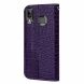 Чохол-книжка Deexe Glittery Crocodile для Samsung Galaxy A30 (A305) / A20 (A205) - Purple