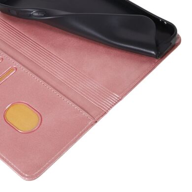 Чехол-книжка Deexe Wallet Case для Samsung Galaxy M35 (M356) - Rose Gold