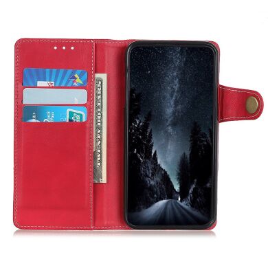 Чехол-книжка Deexe Wallet Shell для Samsung Galaxy M51 (M515) - Red