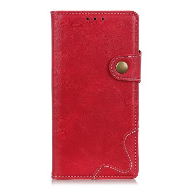 Чехол-книжка Deexe Wallet Shell для Samsung Galaxy M51 (M515) - Red