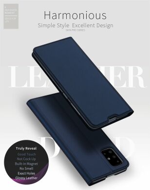 Чохол-книжка DUX DUCIS Skin Pro для Samsung Galaxy A51 (A515) - Black
