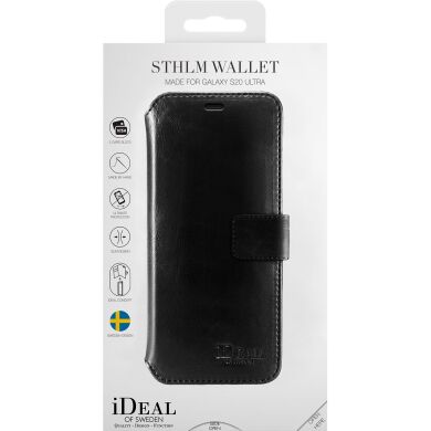 Чехол-книжка iDeal Of Sweden STHLM Wallet для Samsung Galaxy S20 Ultra (G988) - Black