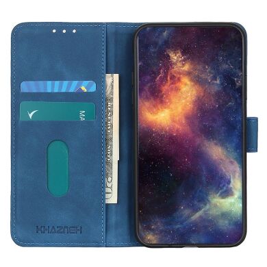 Чехол-книжка KHAZNEH Retro Wallet для Samsung Galaxy A24 (A245) - Blue