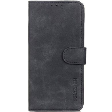 Чехол-книжка KHAZNEH Retro Wallet для Samsung Galaxy S23 - Black