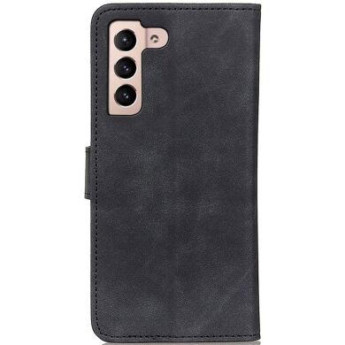 Чехол-книжка KHAZNEH Retro Wallet для Samsung Galaxy S23 - Black