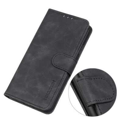 Чехол-книжка KHAZNEH Retro Wallet для Samsung Galaxy S23 - Black