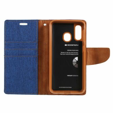 Чохол-книжка MERCURY Canvas Diary для Samsung Galaxy A40 (А405), Baby Blue
