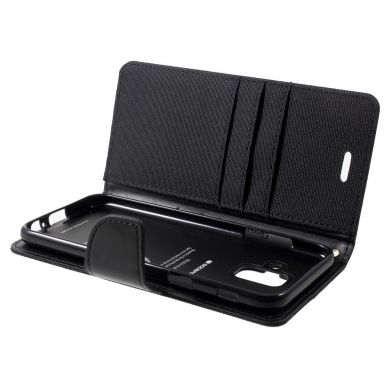 Чехол-книжка MERCURY Canvas Diary для Samsung Galaxy A6 2018 (A600) - Black