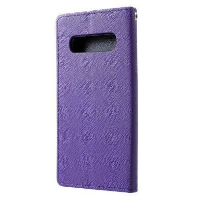Чехол-книжка MERCURY Fancy Diary для Samsung Galaxy S10 Plus - Purple