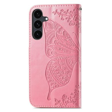 Чохол-книжка з малюнком UniCase Butterfly Pattern для Samsung Galaxy S26 FE - Pink