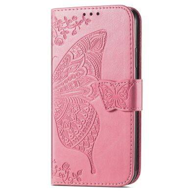 Чохол-книжка з малюнком UniCase Butterfly Pattern для Samsung Galaxy S26 FE - Pink