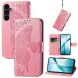 Чохол-книжка з малюнком UniCase Butterfly Pattern для Samsung Galaxy S26 FE - Pink