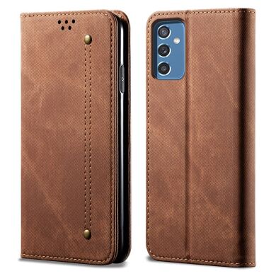 Чохол-книжка UniCase Jeans Wallet для Samsung Galaxy M52 (M526) - Coffee