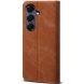 Чехол-книжка UniCase Jeans Wallet для Samsung Galaxy S25 FE (S731) - Coffee. Фото 6 из 7