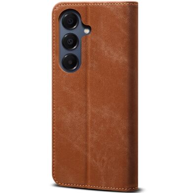Чехол-книжка UniCase Jeans Wallet для Samsung Galaxy S25 FE (S731) - Coffee