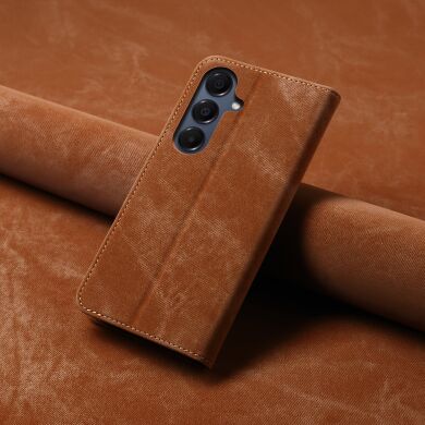 Чехол-книжка UniCase Jeans Wallet для Samsung Galaxy S25 FE (S731) - Coffee