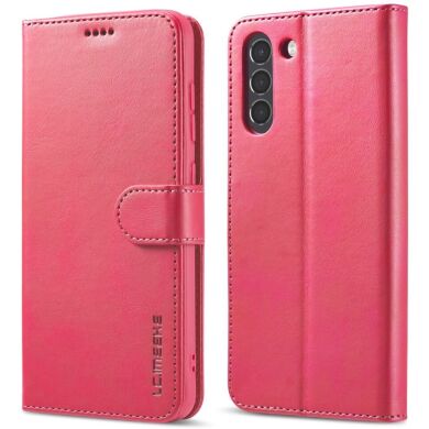 Чехол LC.IMEEKE Wallet Case для Samsung Galaxy S21 FE (G990) - Rose