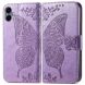 Чохол UniCase Butterfly Pattern для Samsung Galaxy A06 (A065) - Light Purple