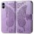 Чохол UniCase Butterfly Pattern для Samsung Galaxy A06 (A065) - Light Purple