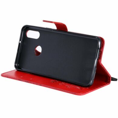 Чехол UniCase Butterfly Pattern для Samsung Galaxy A10s (A107) - Red