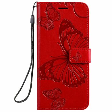 Чехол UniCase Butterfly Pattern для Samsung Galaxy A51 (А515) - Red