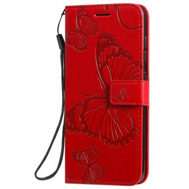 Чехол UniCase Butterfly Pattern для Samsung Galaxy A51 (А515) - Red