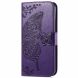 Чехол UniCase Butterfly Pattern для Samsung Galaxy M15 (M156) - Dark Purple. Фото 4 из 8