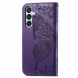 Чехол UniCase Butterfly Pattern для Samsung Galaxy M15 (M156) - Dark Purple. Фото 5 из 8
