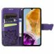 Чехол UniCase Butterfly Pattern для Samsung Galaxy M15 (M156) - Dark Purple. Фото 2 из 8