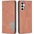 Чохол UniCase Geometric Pattern для Samsung Galaxy S24 FE (S721) - Brown