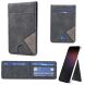 Кардхолдер BINFEN COLOR BFK17 Geometric - Black. Фото 2 из 10