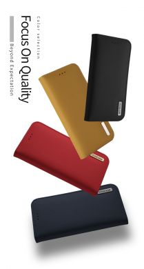 Кожаный чехол DUX DUCIS Wish Series для Samsung Galaxy S8 Plus (G955) - Dark Blue