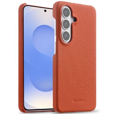 Шкіряний чохол MELKCO Leather Case для Samsung Galaxy S26 Plus (S947) - Orange